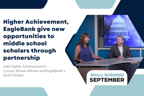 Through inspiring partnership, Higher Achievement and EagleBank give new opportunities to middle school scholars
