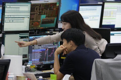 Stock market today: Asian shares mixed after interest rates-driven sell-off on Wall Street