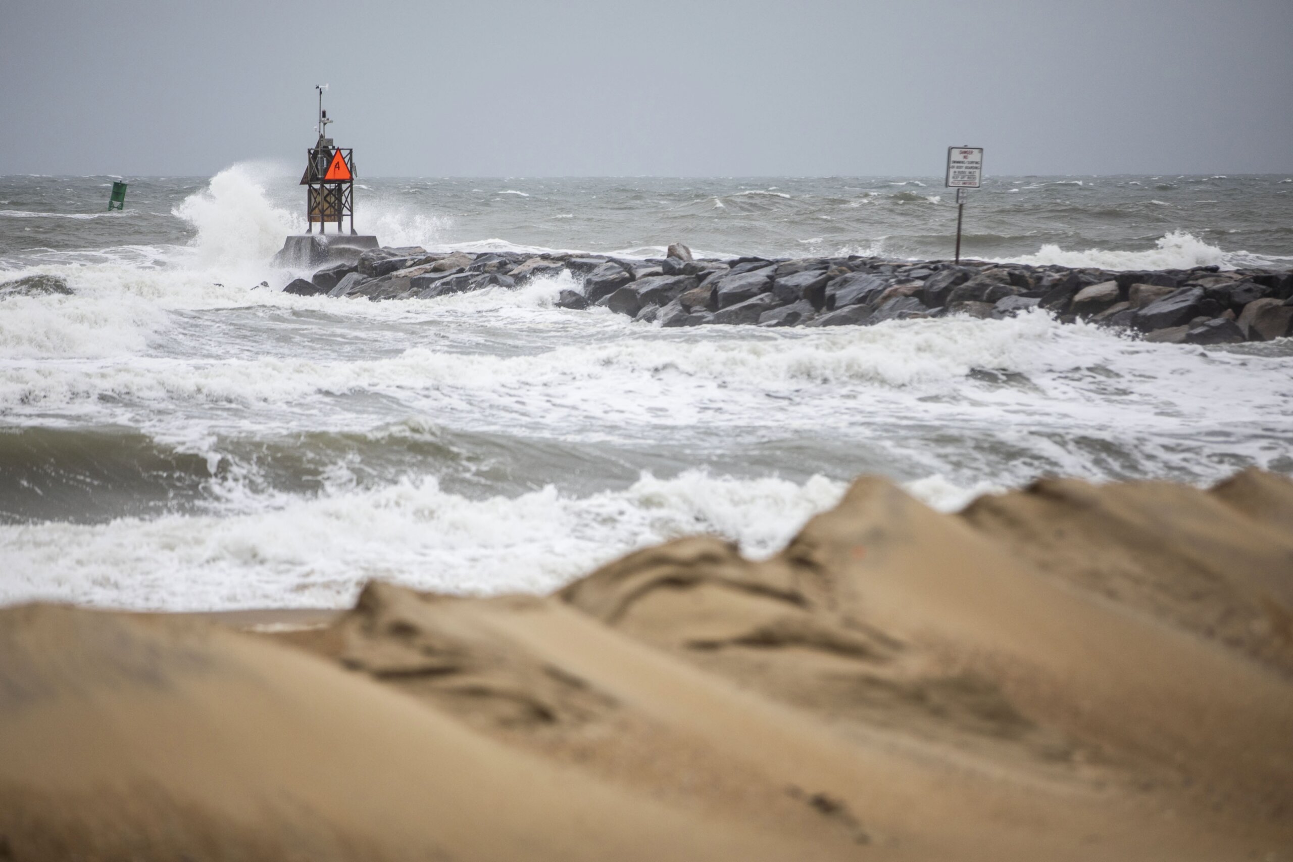 Southern East Coast Hit By Flooding As Ophelia Weakens To Tropical