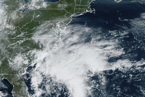 Tropical storm warning issued for US East Coast ahead of potential cyclone, forecasters say