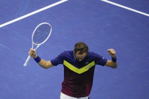 Daniil Medvedev ousts US Open defending champion Carlos Alcaraz to reach the final. Djokovic awaits