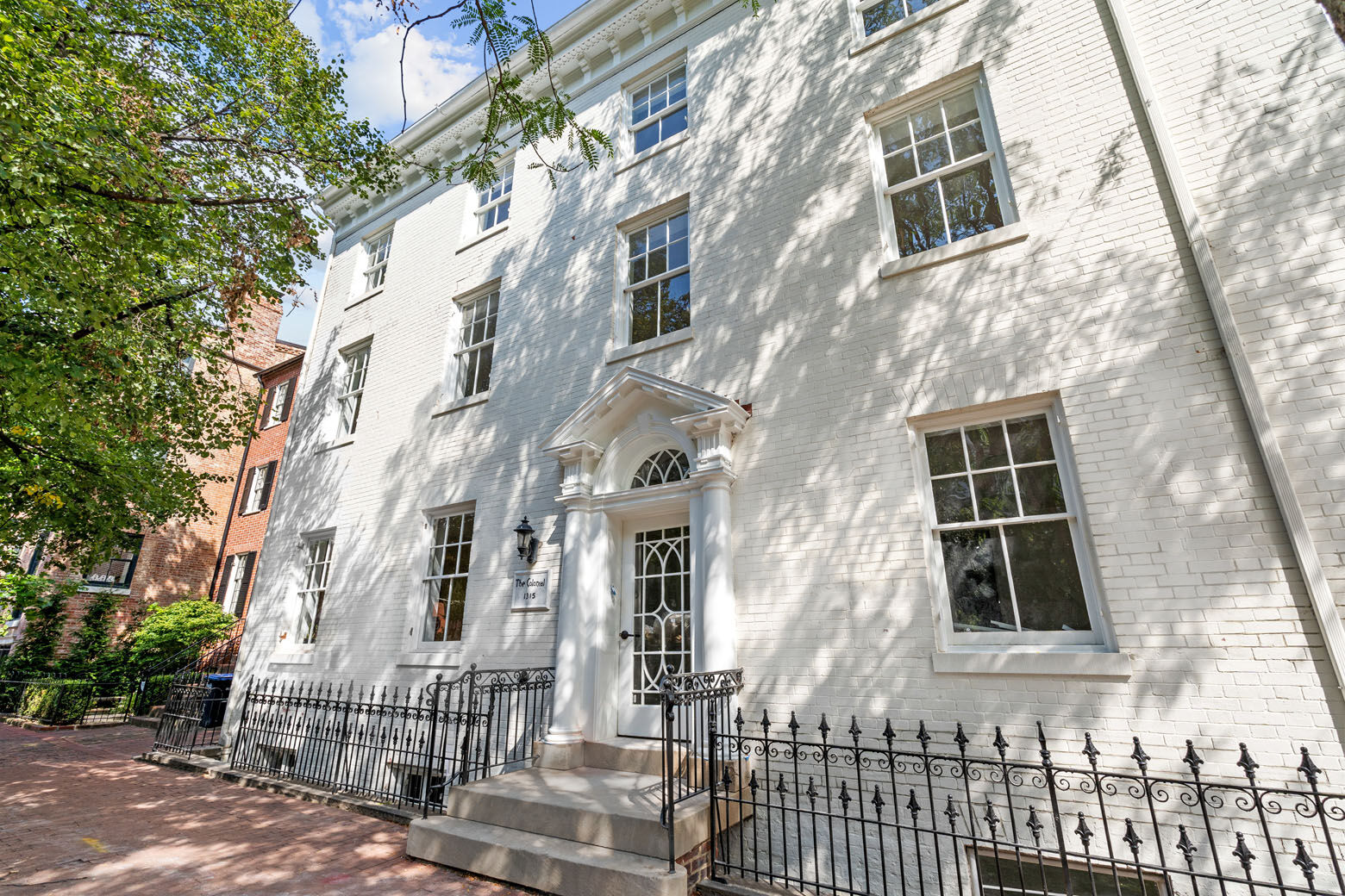 A historic, three story building in Georgetown’s East Village has been converted into 18 luxury condominiums. (Courtesy Townsend Visuals)