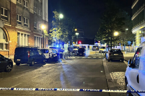 Gunman kills 2 Swedes in Brussels, prompting terror alert and halt of Belgium-Sweden soccer match