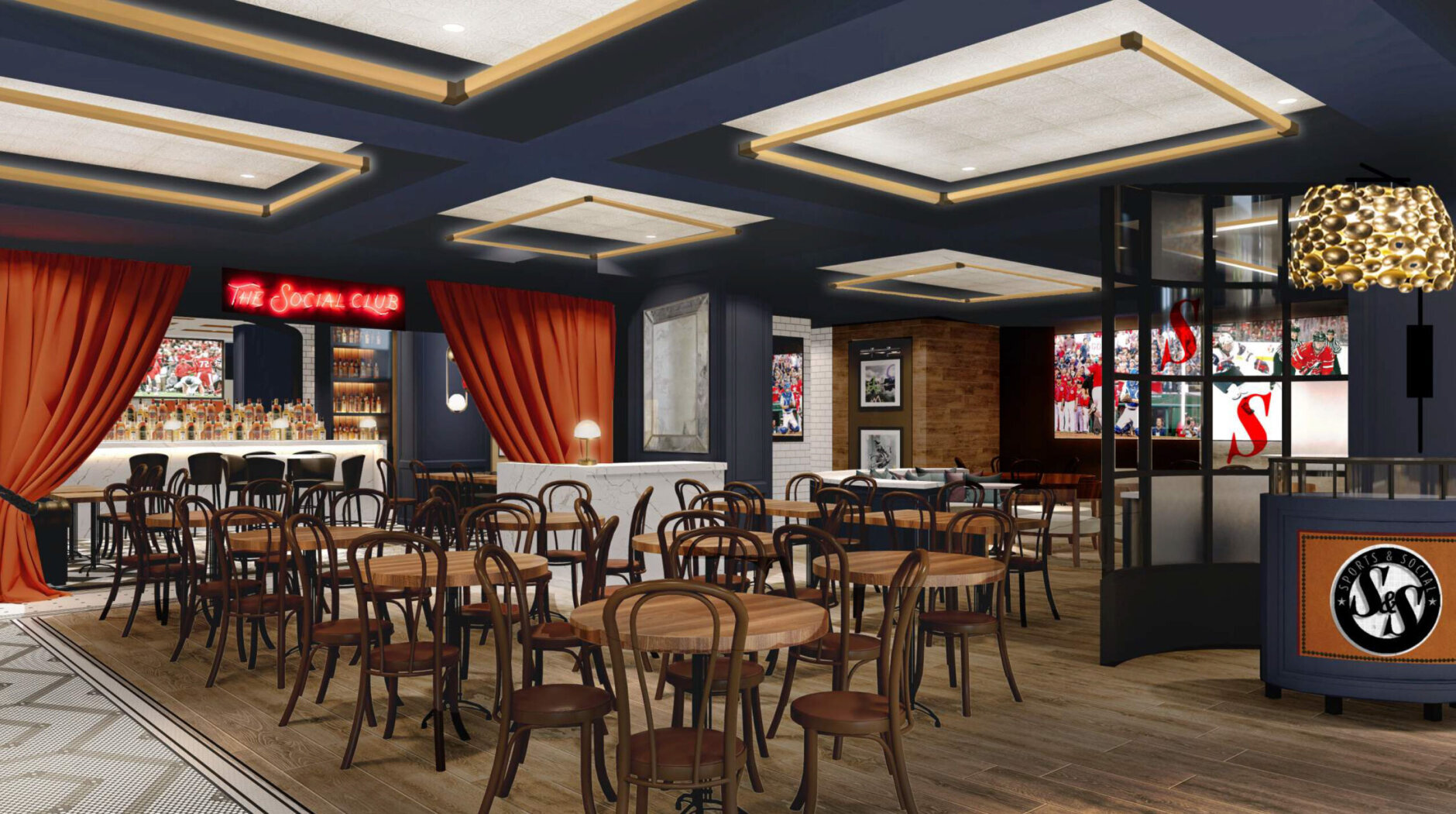 United Center Opens New Restaurant/Bar With Dark Matter and