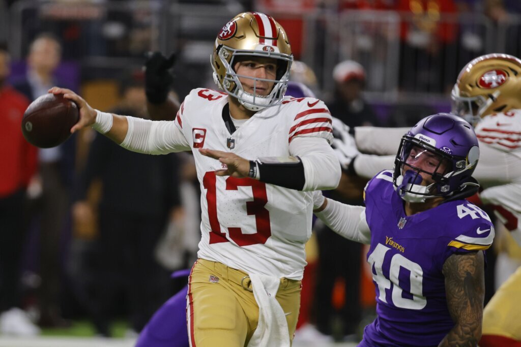 49ers QB Brock Purdy clears concussion protocol and will start against the Bengals