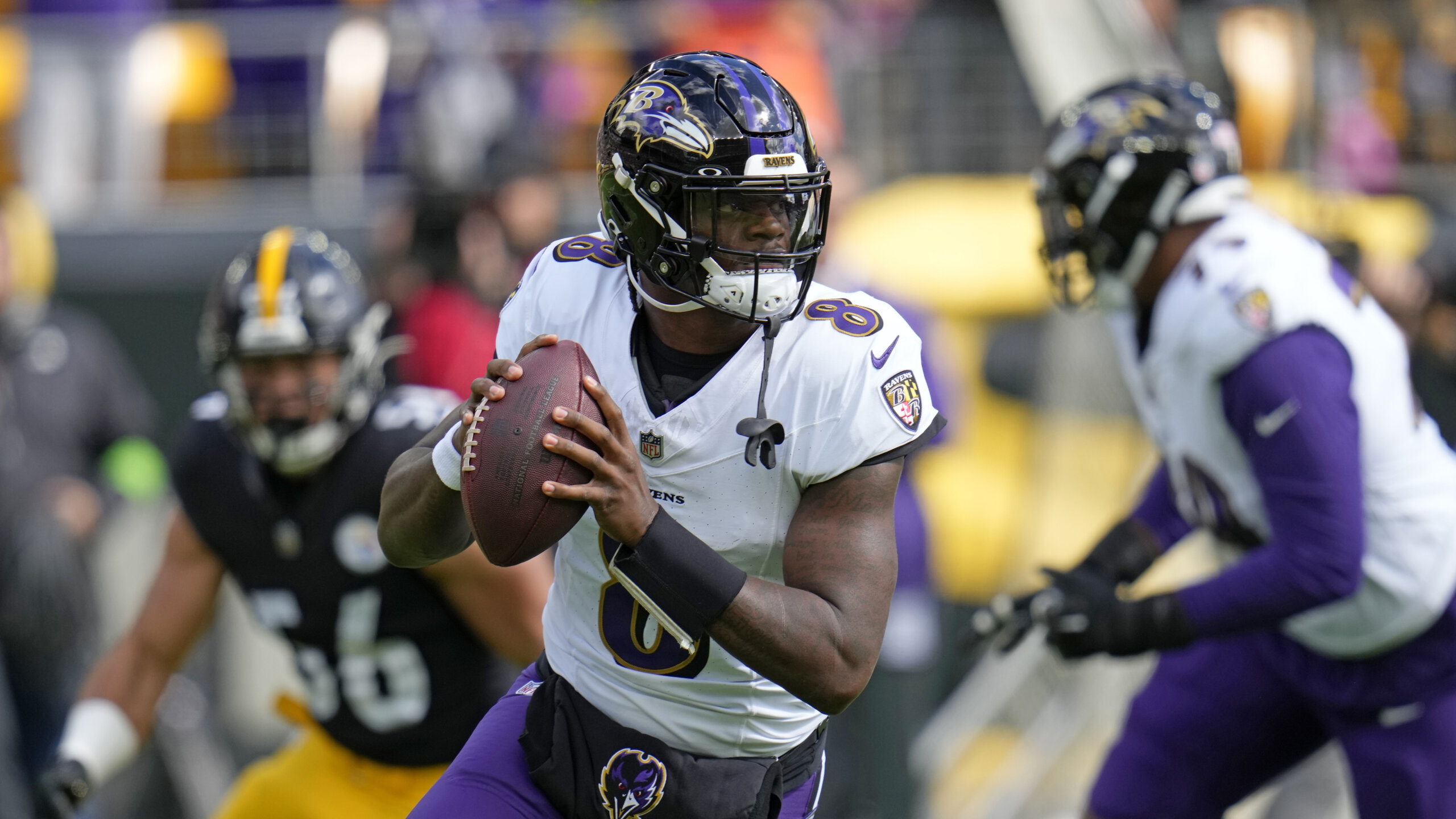 Lamar Jackson almost flawless as Ravens rout Lions 38-6 in a matchup of  division leaders