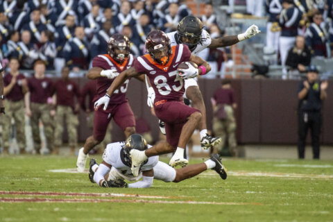 Kyron Drones, Hokies roll to 30-13 win over Wake Forest