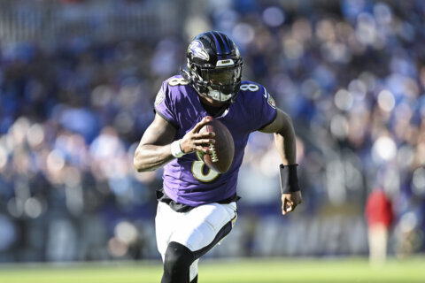 Lamar Jackson’s skills and vision were on full display when the Ravens routed the Lions