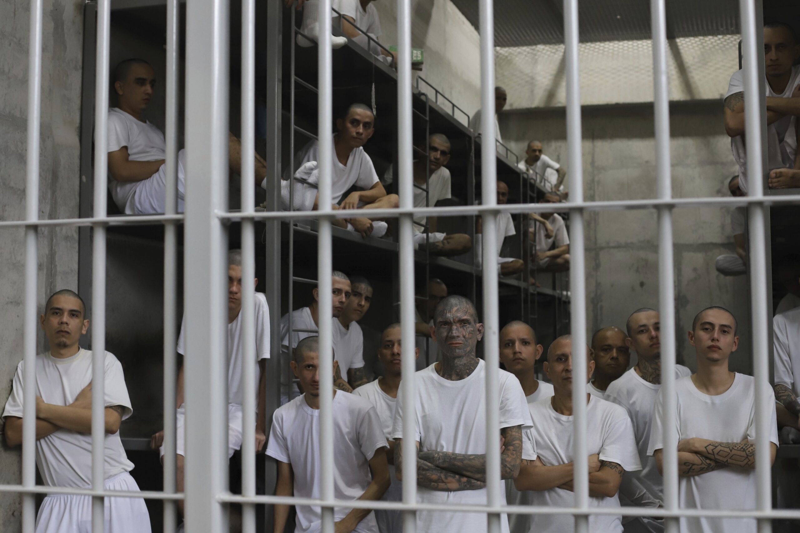 El Salvador Is Gradually Filling Its New Mega Prison With Alleged Gang Members Wtop News 