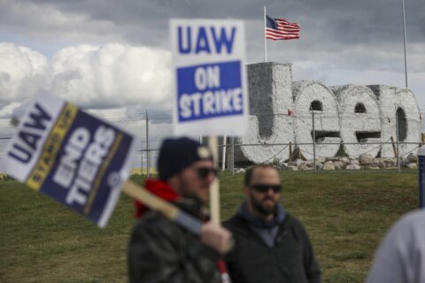 Auto workers escalate strike as 8,700 workers walk out at Ford Kentucky Truck Plant in Louisville