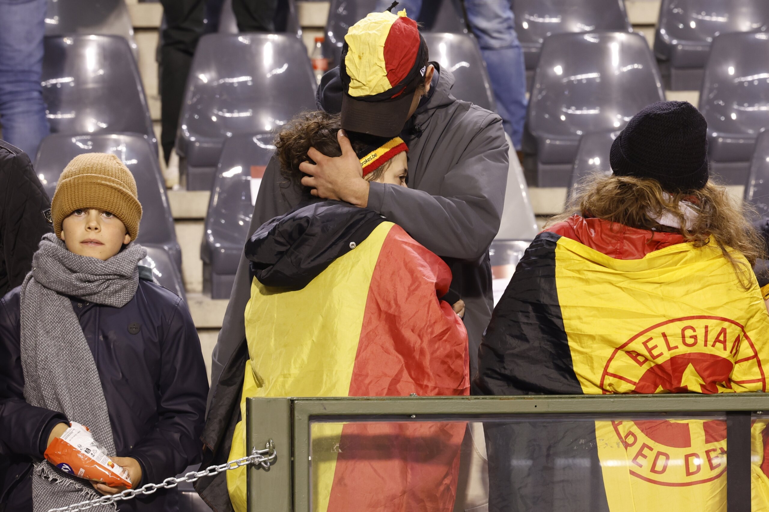 Charges dropped against Belgian soccer fans who sang about burning
