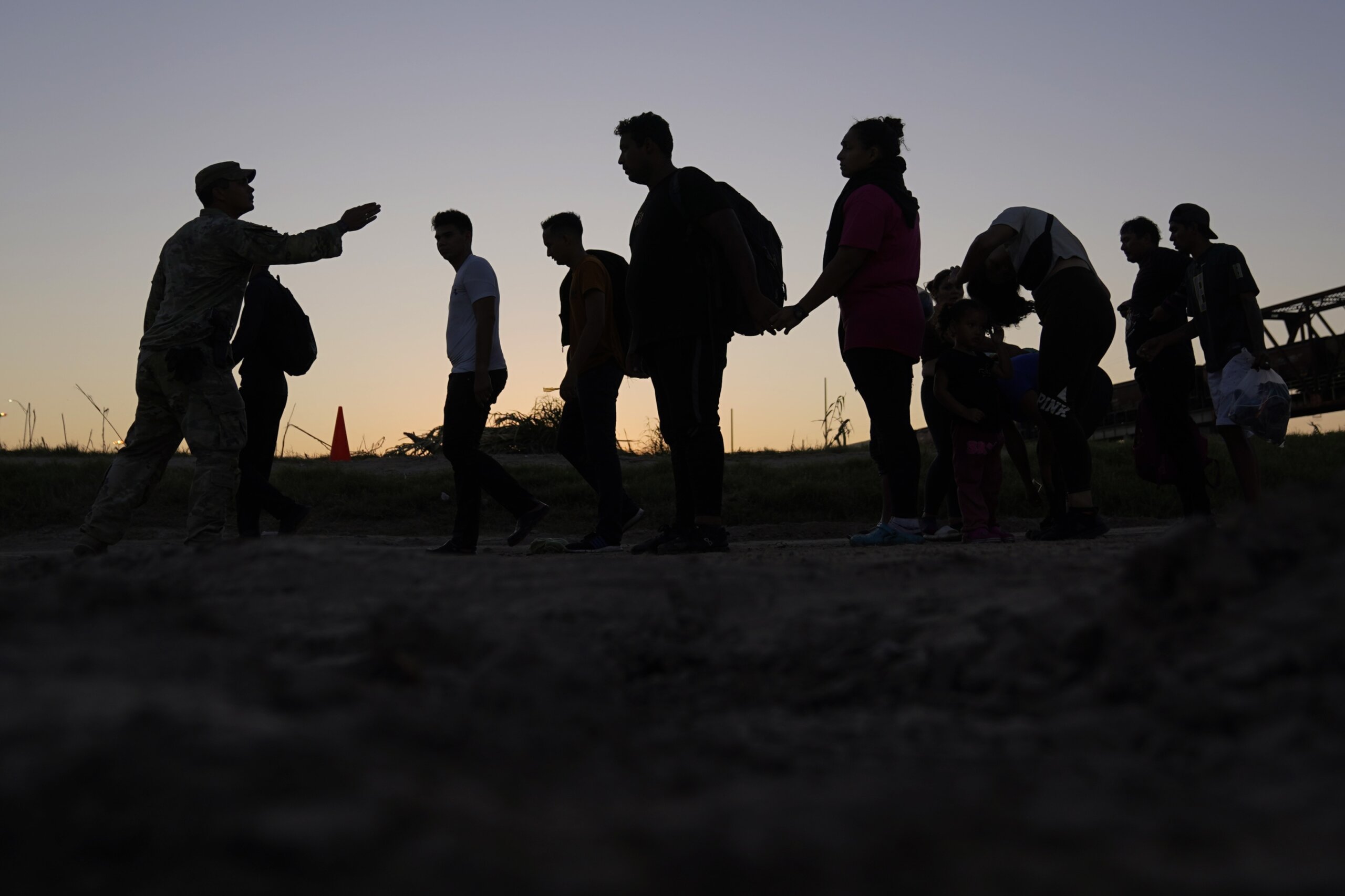 Border Patrol - Pat Down at Holding Facility