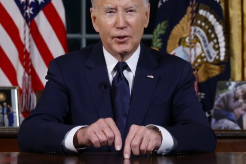 US commitment to Ukraine a central question as Biden meets with EU heads during congressional chaos