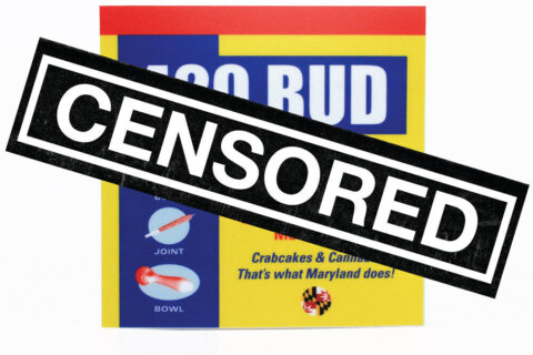 Maryland cannabis-themed company halts sale of Old Bay-like parody sticker