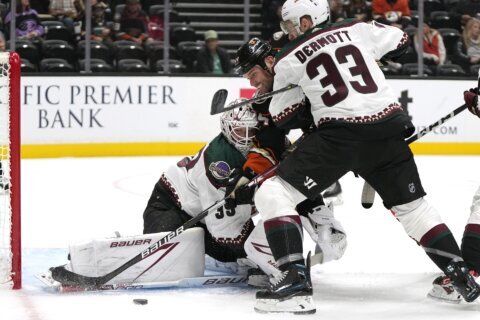 Coyotes' Travis Dermott on using Pride tape, forcing NHL's hand: 'Had to be done'