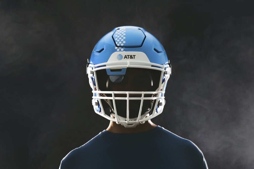 Deaf Football Helmet