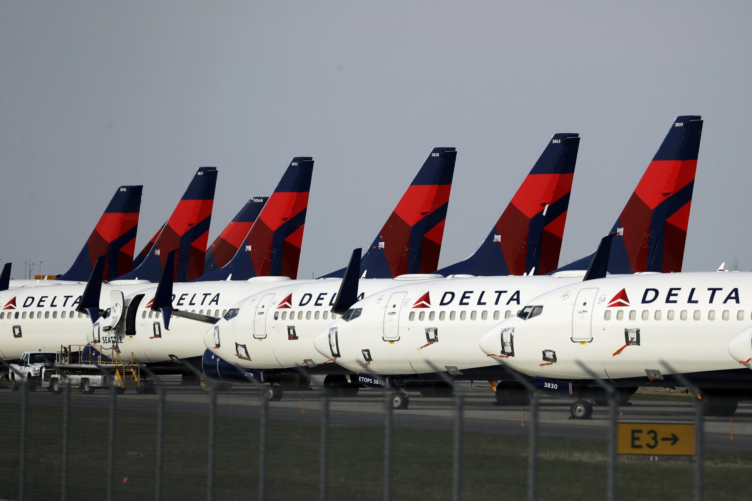 Delta Air Lines says planes serviced with parts with forged safety