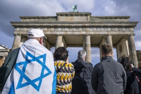 European cities see vigils to oppose antisemitism and rallies seeking relief for  Gaza