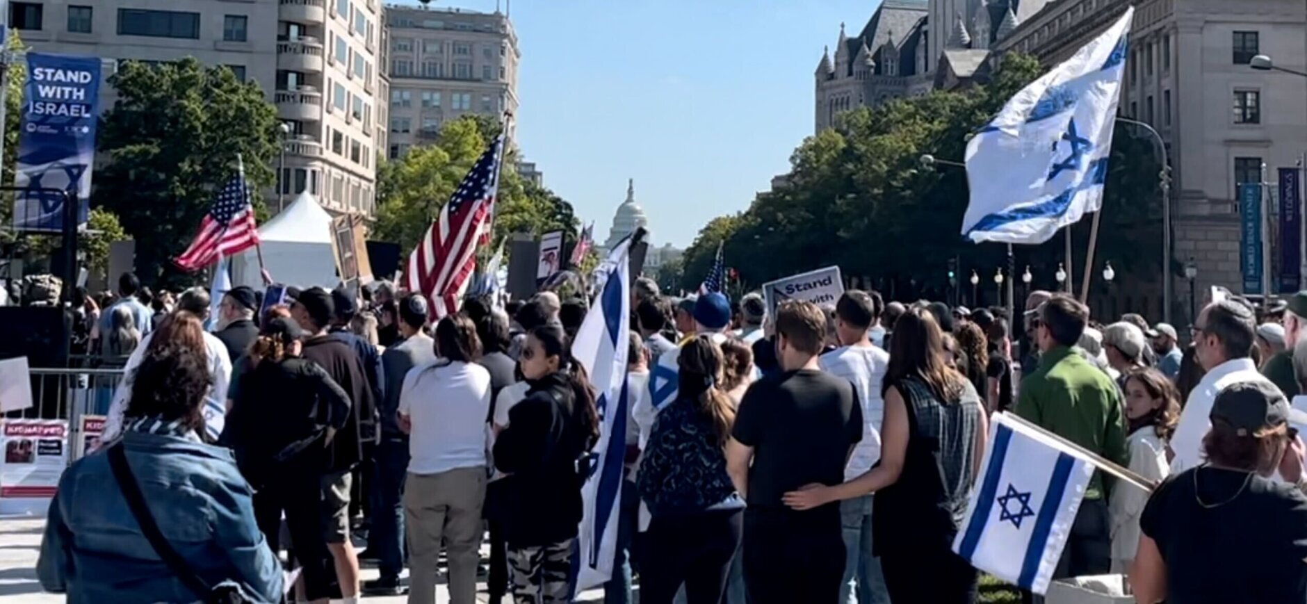 'Stand with Israel' rally