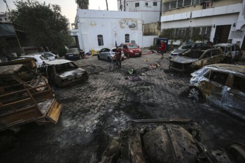 French intelligence points to Palestinian rocket, not Israeli airstrike, for Gaza hospital blast