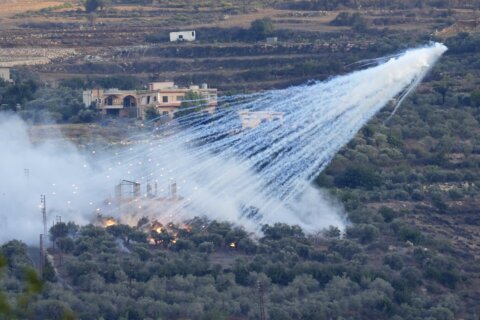 Amnesty International says Israeli forces wounded Lebanese civilians with white phosphorus