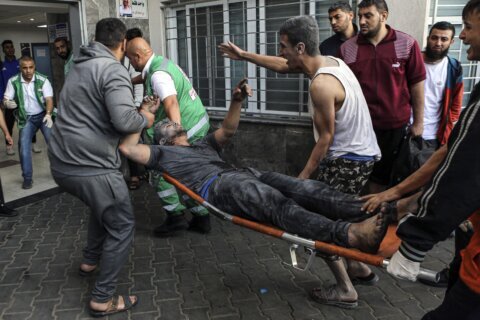 After blast kills hundreds at Gaza hospital, Hamas and Israel trade blame as rage spreads in region