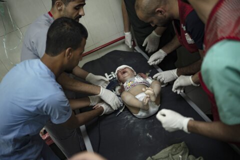 Dwindling fuel supplies for Gaza’s hospital generators put premature babies in incubators at risk