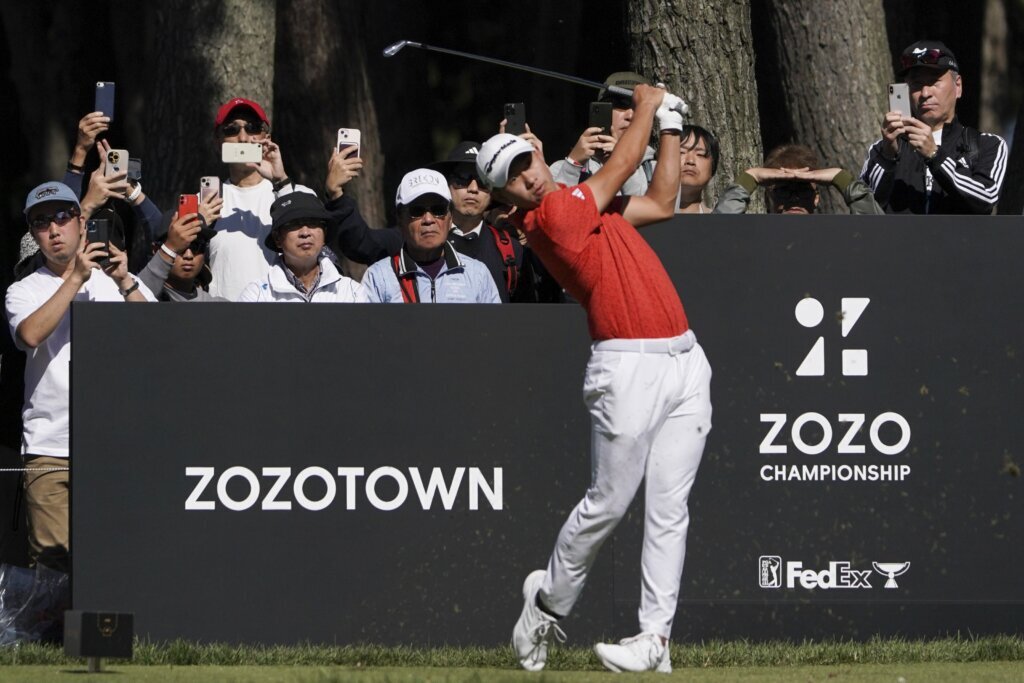 Collin Morikawa wins Zozo Championship in Japan for first PGA Tour title in more than two years