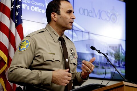 Sheriff Paul Penzone of Arizona's Maricopa County says he's stepping down a year early in January