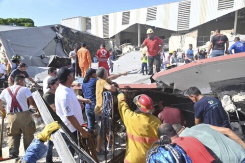 11 people are dead after Mexico church roof collapses. No more people believed buried in rubble