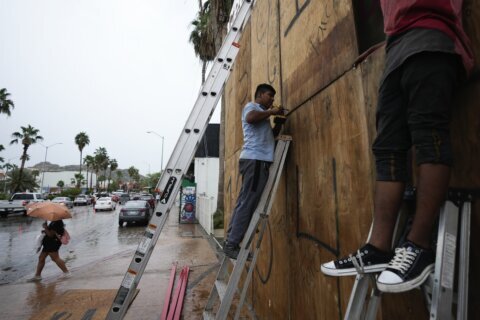 Hurricane Norma makes landfall near Mexico's Los Cabos and Tammy hits tiny Barbuda in the Caribbean