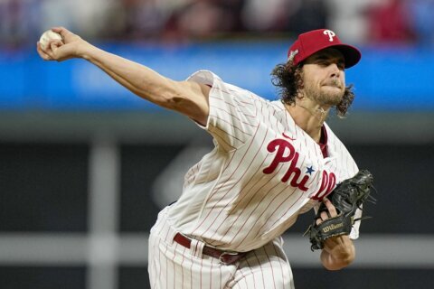Phillies turn to pending free agent Aaron Nola to pitch them past Arizona and into World Series