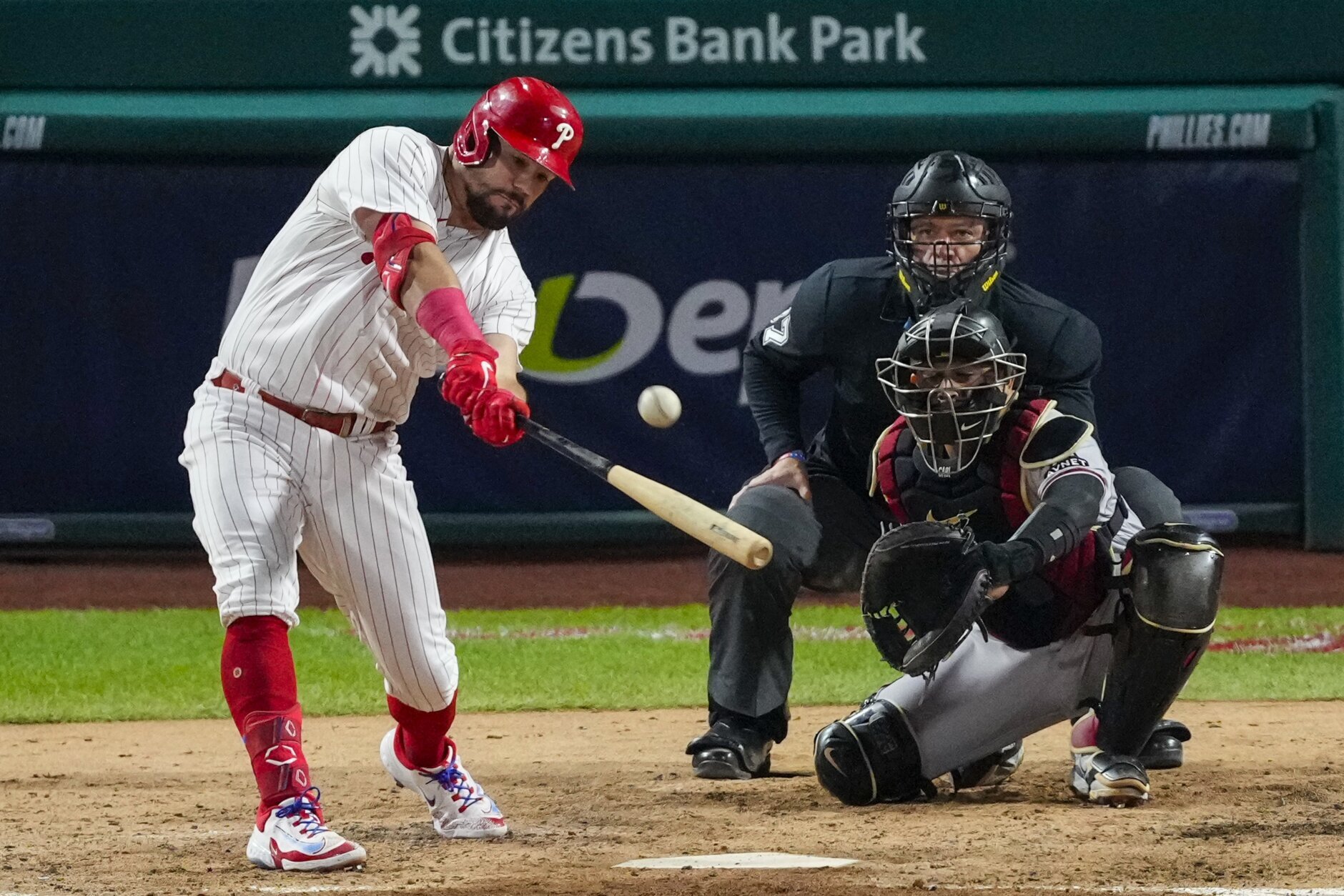 2023 Phillies Game-Used Bryson Stott Broken Bat (base hit)