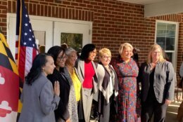 prince george's county officials pose for photo