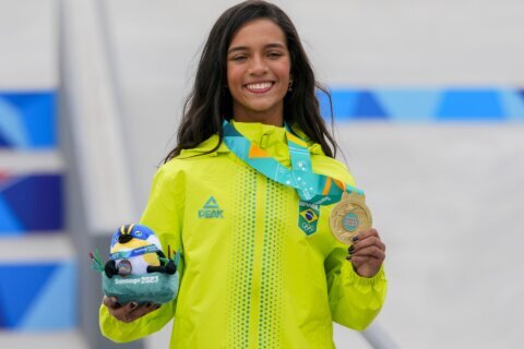 Brazil's Leal dominates women's street skateboarding at Pan American Games, eyes Olympics