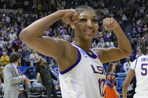Angel Reese scores 26 points in her return to Baltimore as No. 7 LSU rolls past Coppin State 80-48