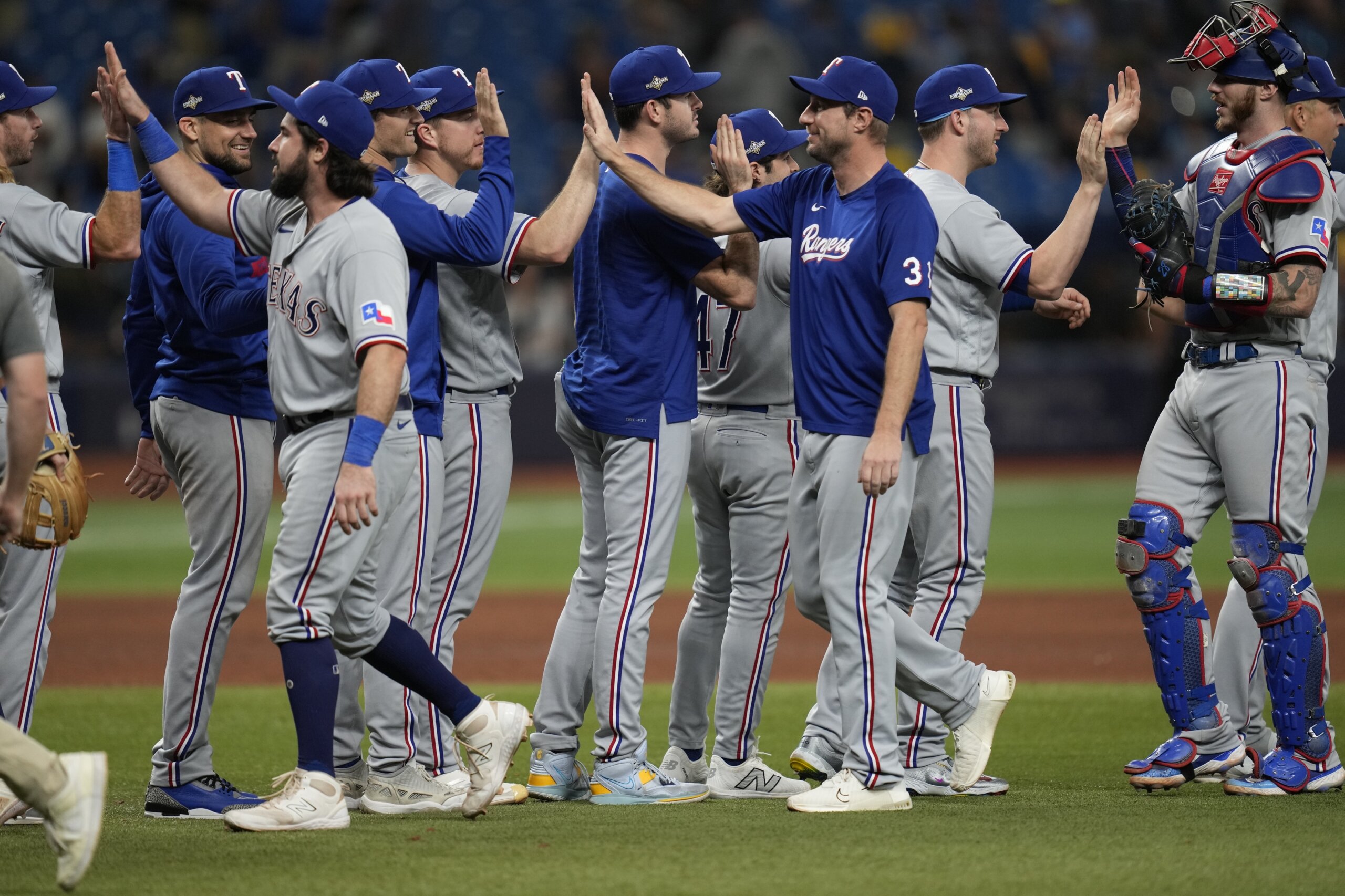 Corey Seager Sets Career High, Texas Rangers Down Tampa Bay Rays to Even  Series - Sports Illustrated Texas Rangers News, Analysis and More