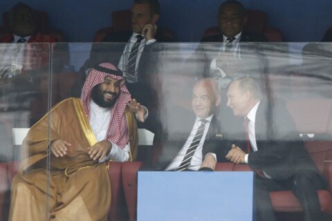 Saudi Arabia in lead and maybe all alone in race shaped by FIFA to host soccer’s 2034 World Cup