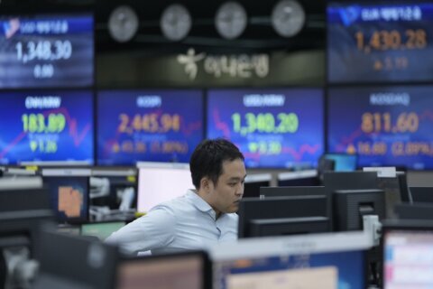 Stock market today: Asian shares rebound following latest tumble on Wall Street. Oil prices gain $1