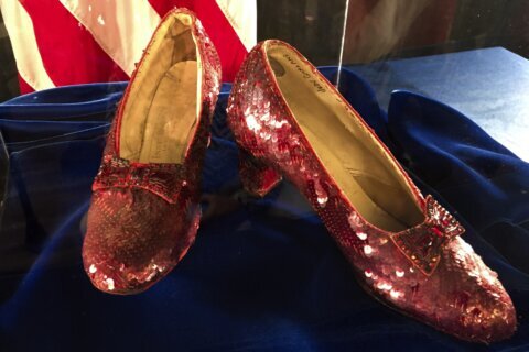 Man admits stealing 'Wizard of Oz' ruby slippers from museum in 2005, but details remain a mystery