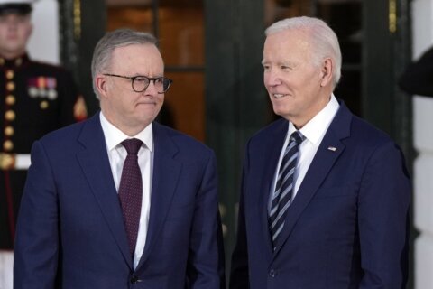 Biden calls Australia ‘an anchor to peace and prosperity’ during state visit from Albanese
