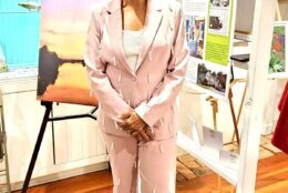Tracy Camilla Johns, star of Spike Lee's "She's Gotta Have It," presents her photography exhibit at the Laurel Museum in Laurel, Maryland. (Courtesy Laurel Museum)