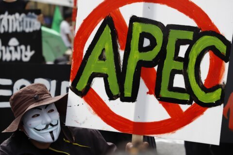 Protesters demonstrate against world leaders, Israel-Hamas war as APEC comes to San Francisco
