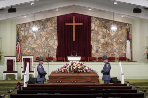 Rosalynn Carter’s intimate funeral is held in the town where she and her husband were born