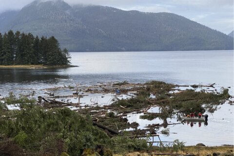 A landslide in Alaska has devastated one family, killing three members and leaving two kids missing