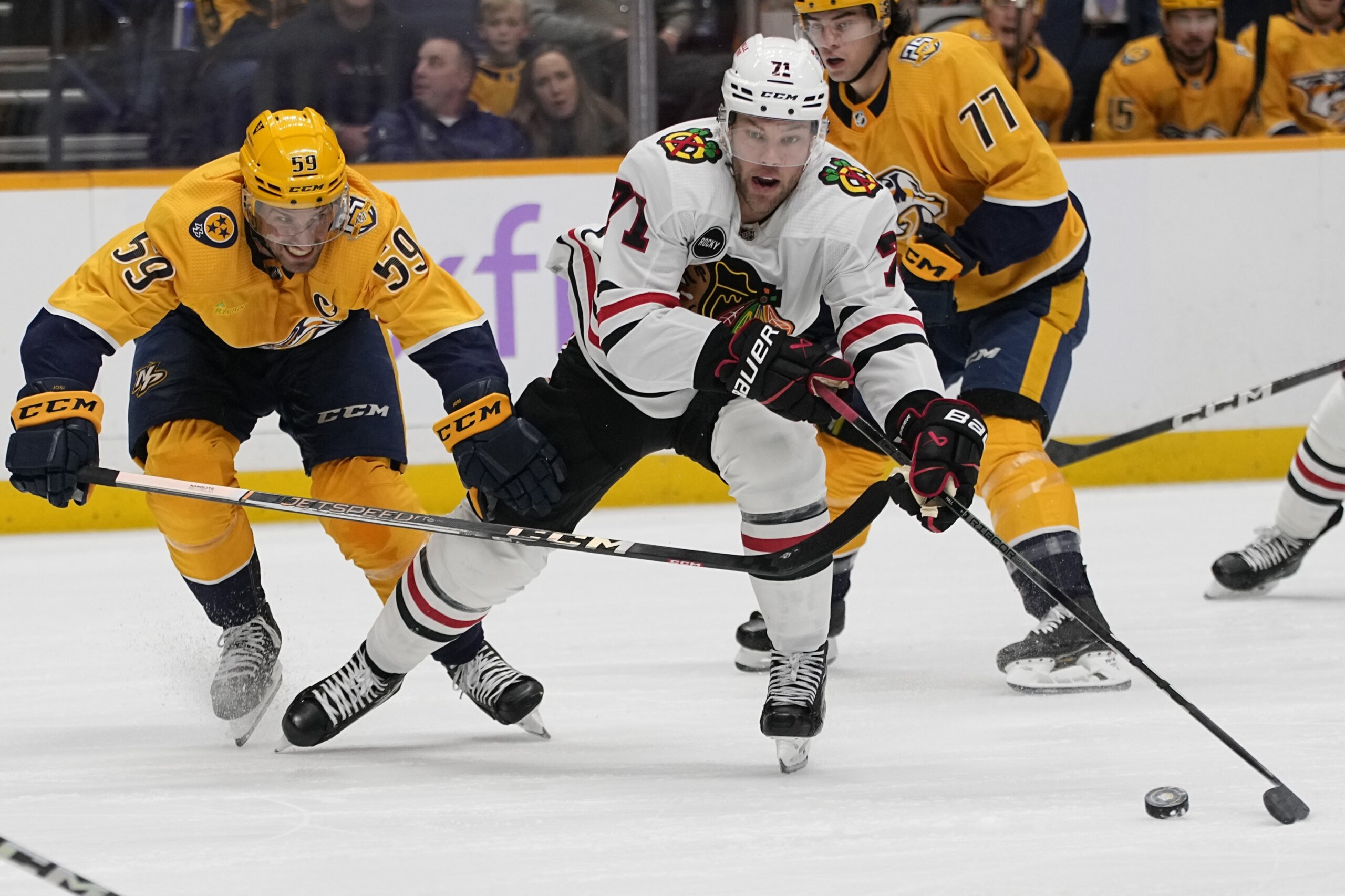 Blackhawks’ Taylor Hall Is Expected To Miss The Rest Of The Season With ...