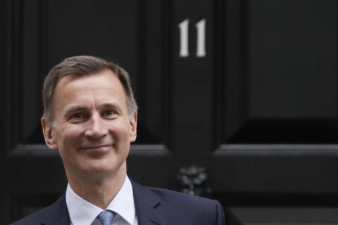 UK Treasury chief signals tax cuts and a squeeze on welfare benefits are on the way