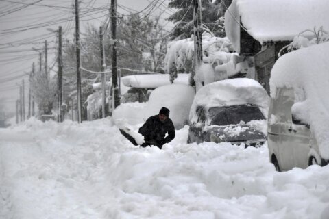 Heavy snowfall in Romania, Bulgaria and Moldova leaves 1 person dead and many without electricity