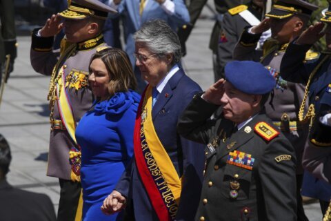 Daniel Noboa is sworn in as Ecuador's president, inheriting the leadership of a country on edge