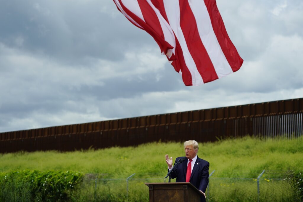 Trump is returning to the US-Mexico border as he lays out a set of hard-line immigration proposals